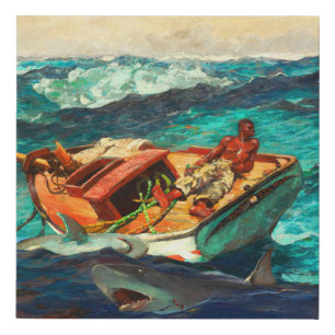 The Gulf Stream by Winslow Homer Faux Canvas Print