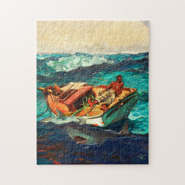 The Gulf Stream by Winslow Homer Jigsaw Puzzle (Vertical)