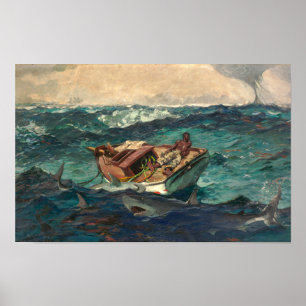 The Gulf Stream Winslow Homer Poster
