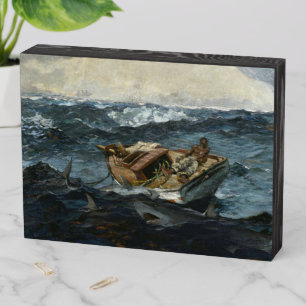 The Gulf Stream-Winslow Homer Wooden Box Sign