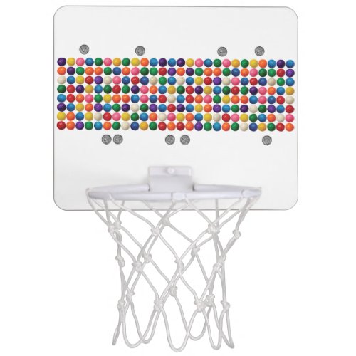 The Gumball Machine Mini Basketball Hoop