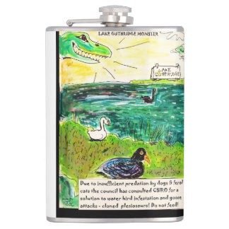 The Guthridge Lake Monster Flask