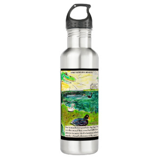 The Guthridge Lake Monster Stainless Steel Water Bottle