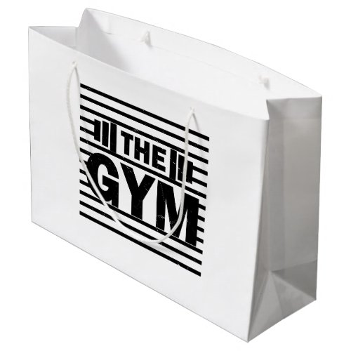 The Gym Large Gift Bag