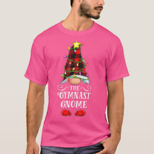 The Gymnast Gnome Matching Family Group Christmas T-Shirt