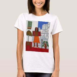 The Gypsy Girl in Front of Sacre Coeur 2006 T-Shirt