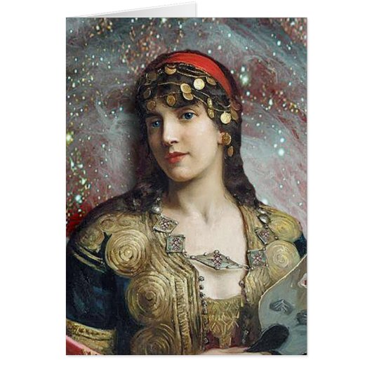 The Gypsy Princess, original art Cards (Front)