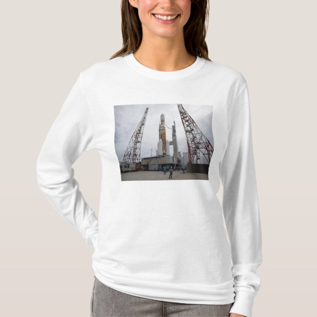 The H-IIB rocket on the launch pad T-Shirt (Front)