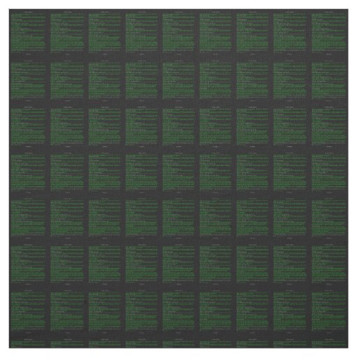 The Hacker's Manifesto Fabric