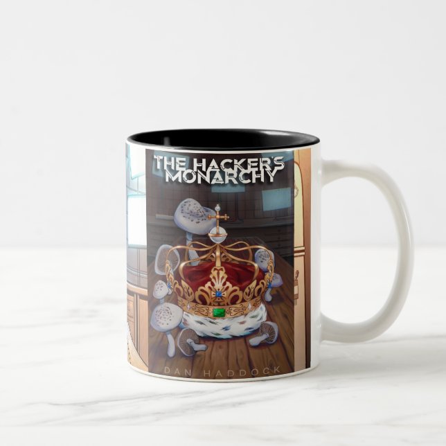 The Hacker's Monarchy - Cover: Two-Tone Coffee Mug (Right)