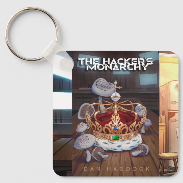 The Hacker's Monarchy: Keychain (Front)