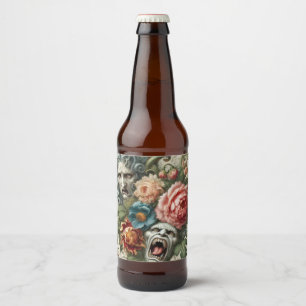 The Hag & the Howl – Gothic Victorian Beer Bottle Label