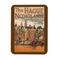 The Hague Netherlands Illustration Travel Art