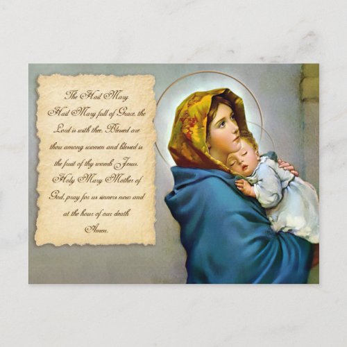 The Hail Mary Postcard