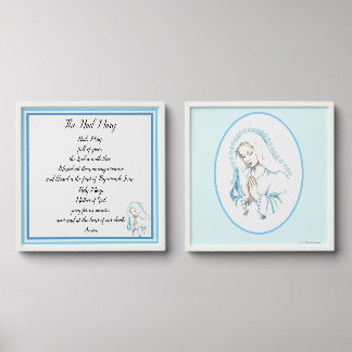 The Hail Mary Prayer Peel And Stick Photo Tile