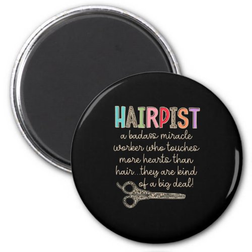 The Hairapist Hairdresser Definition Funny Hair St Magnet