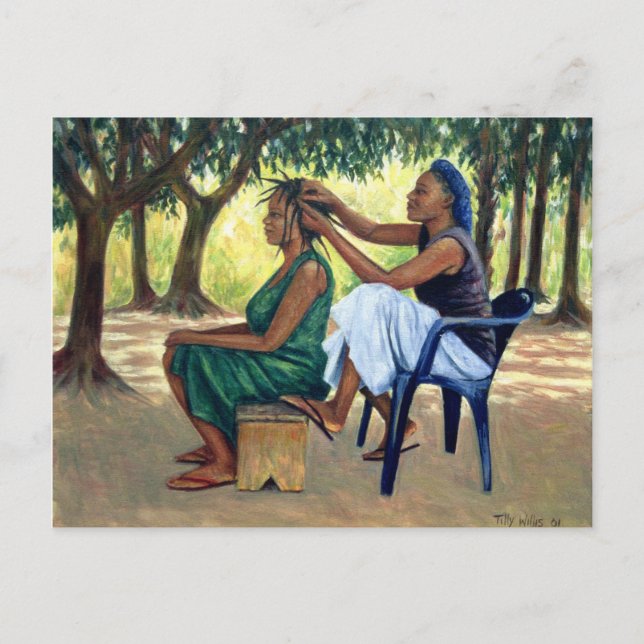 The Hairdresser 2001 Postcard (Front)