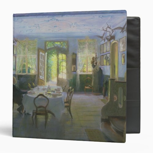 The Hall of the Manor House in Waltershof 1894 3 Ring Binder