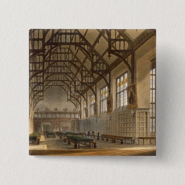 The Hall of Trinity College, Cambridge, from 'The Pinback Button (Front)