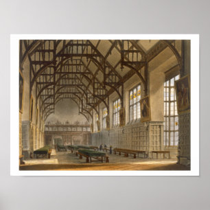 The Hall of Trinity College, Cambridge, from 'The Poster