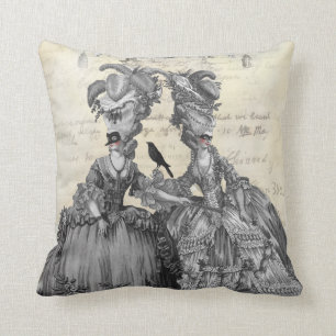 The Halloween Ball Throw Pillow