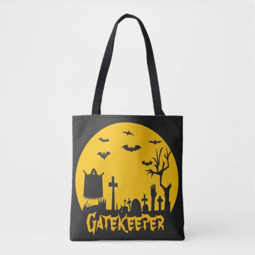 The Halloween Gatekeeper  Tote Bag