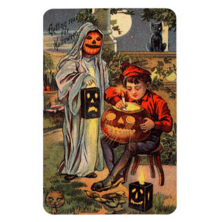 The Halloween Haunting - Vintage Halloween Magnet