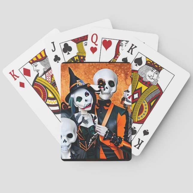 The Halloween Holdouts Poker Cards (Back)
