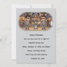 The Halloween Raccoon Bandits