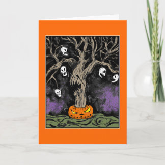 The Halloween Tree Card