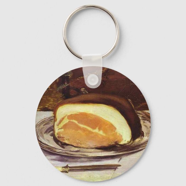 The Ham by Edward Manet Keychain (Front)