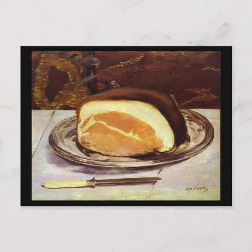 The Ham by Edward Manet Postcard