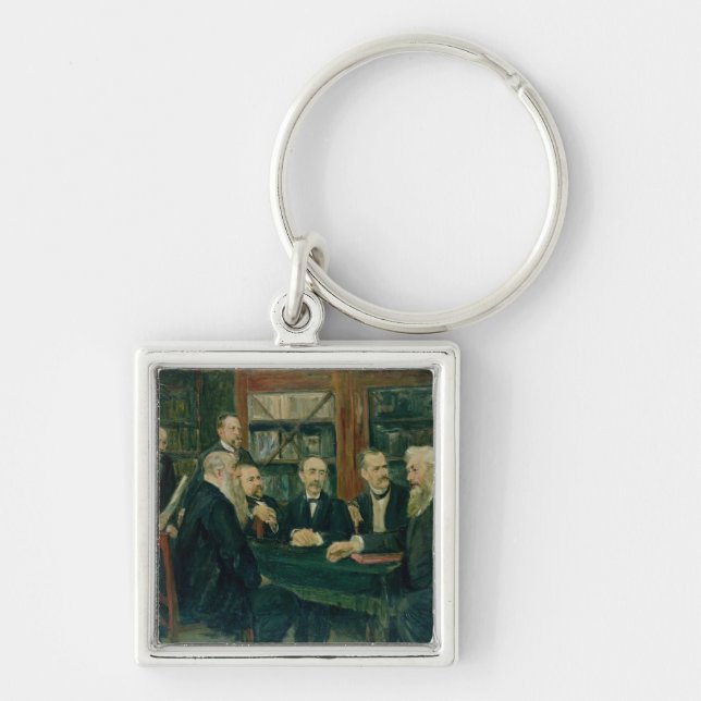 The Hamburg Convention of Professors, 1906 Keychain (Front)