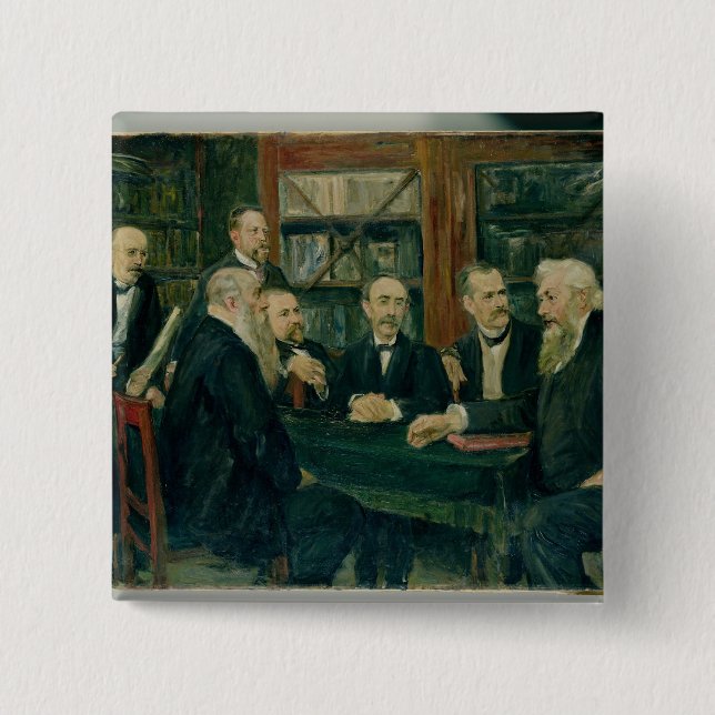 The Hamburg Convention of Professors, 1906 Pinback Button (Front)