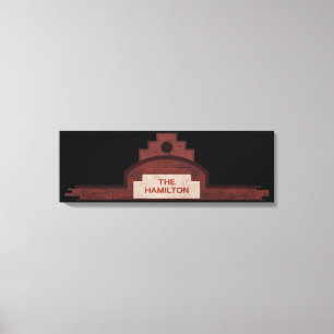 the hamilton building canvas print