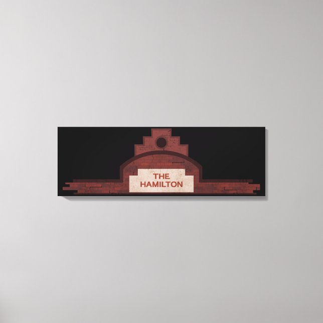 the hamilton building canvas print (Front)