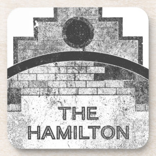 the hamilton drink coaster