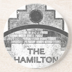 the hamilton drink coaster