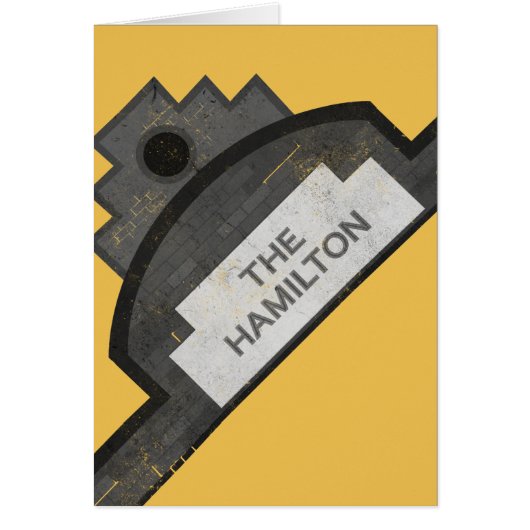 the hamilton signage cards (Front)
