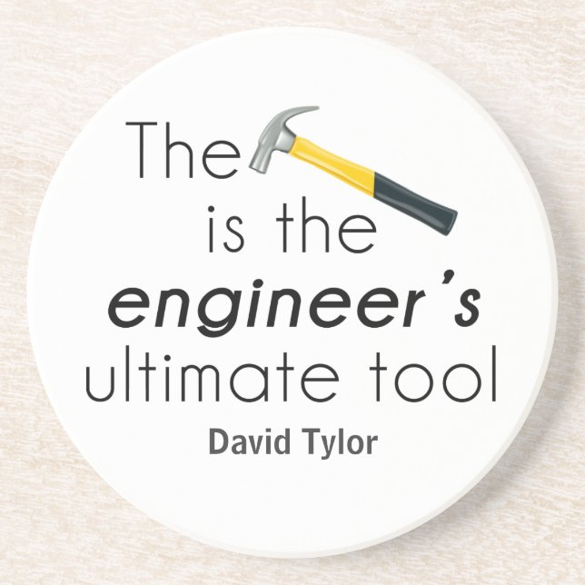 The Hammer Drink Coaster (Front)