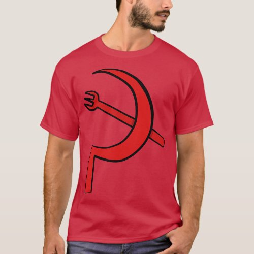 The Hammer Fork and Sickle T_Shirt