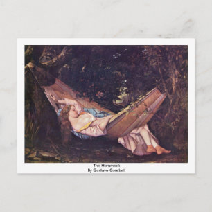 The Hammock By Gustave Courbet Postcard