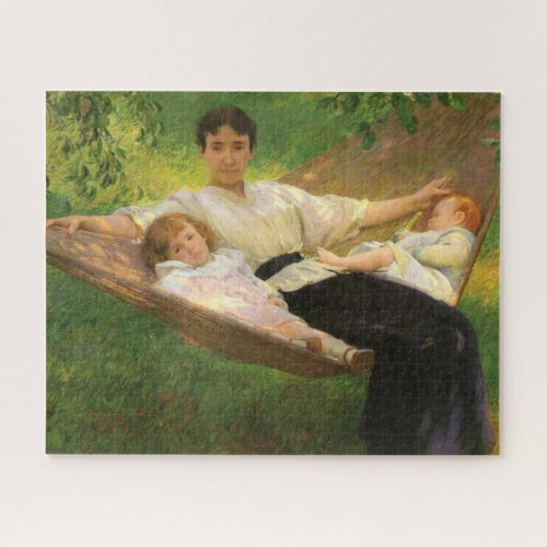 The Hammock by Joseph DeCamp Jigsaw Puzzle