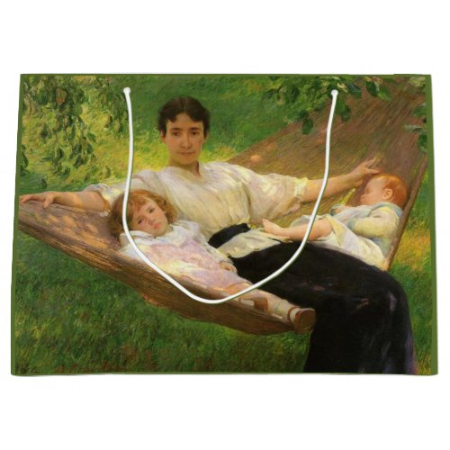 The Hammock by Joseph DeCamp Large Gift Bag