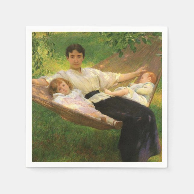 The Hammock (by Joseph DeCamp) Napkins (Front)