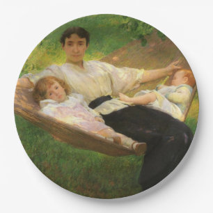 The Hammock (by Joseph DeCamp) Paper Plates