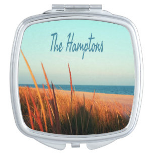 The Hamptons Beach Long Island NewYork Compact Mirror