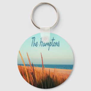 The Hamptons Beach Long Island NewYork Keychain
