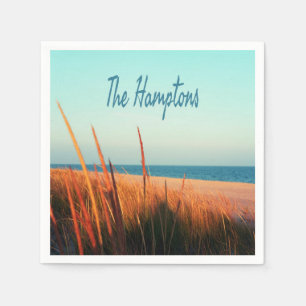 The Hamptons Beach Long Island NewYork Napkins