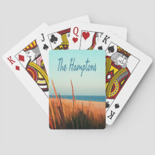 The Hamptons Beach Long Island NewYork Poker Cards